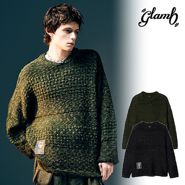 glamb グラム Backstage Knit バックステージニット ニット 送料無料