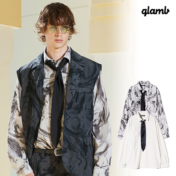 30％OFF SALE セール glamb グラム Astro Sound Shirt アストロサウンドシャツ シャツ 送料無料