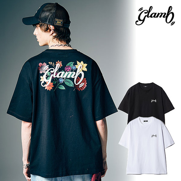 2026 夏 先行予約 4月下旬～5月上旬入荷予定 glamb グラム Floral Spin Logo T-Shirt Tシャツ フローラルスピンロゴTシャツ 送料無料 キャンセル不可