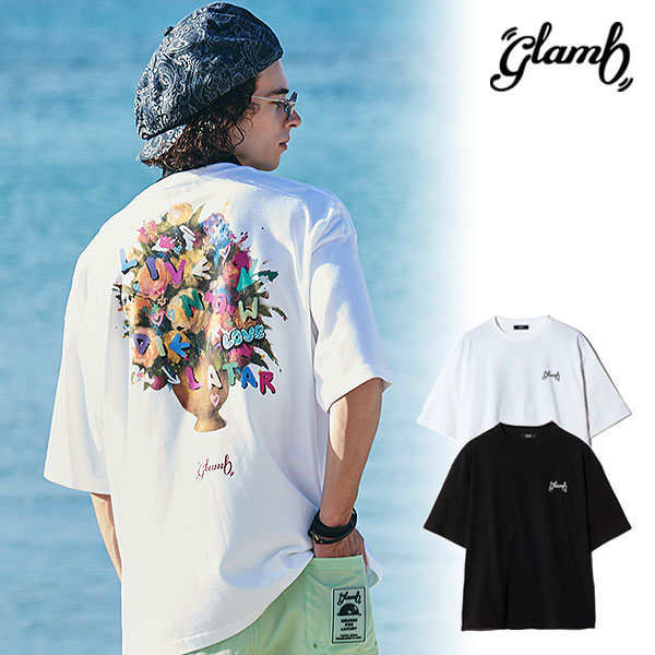 2026 夏 先行予約 4月下旬～5月上旬入荷予定 glamb グラム Flower Graffiti T-Shirt Tシャツ フラワーグラフィティTシャツ 送料無料 キャンセル不可 7,524円