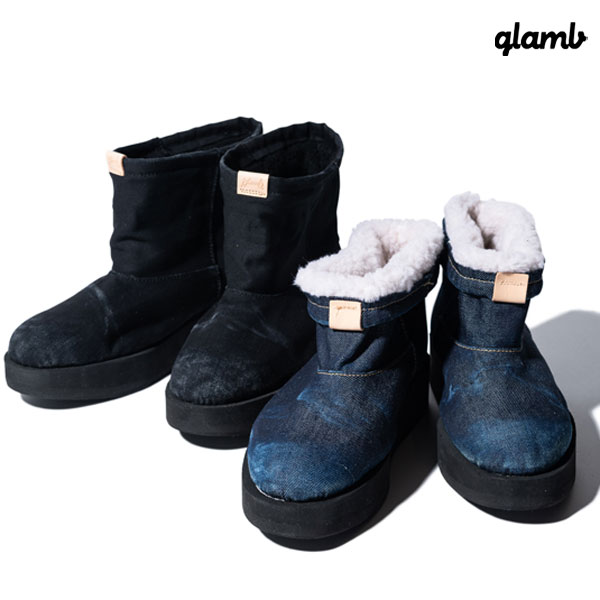 30％OFF SALE セール glamb グラム Denim Boa Boots デニムボアブーツ ブーツ 送料無料 22,176円