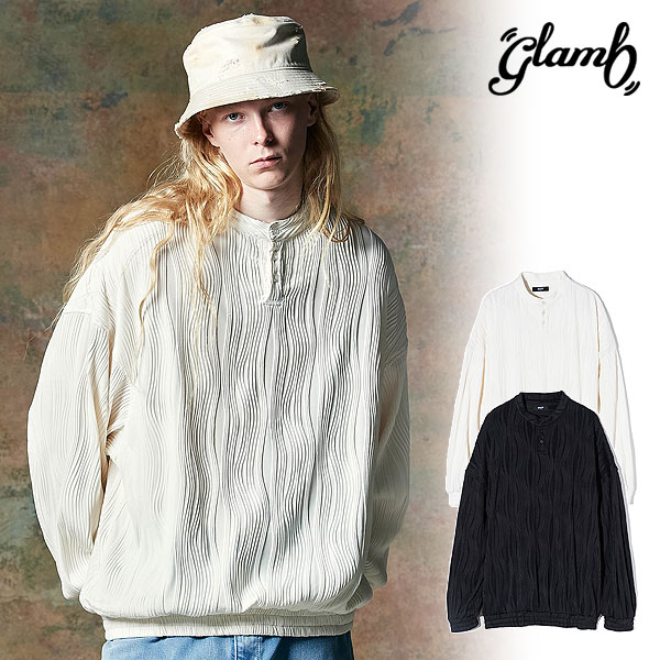 30%OFF SALE セール glamb グラム Glamour Henley Cutsew グラマーヘンリーカットソー カットソー 送料無料|ARTIF
