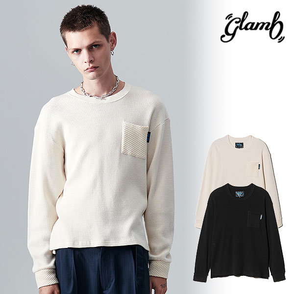 glamb グラム Blue Noise Thermal Cutsew ブルーノイズサーマルカットソー Tシャツ 送料無料