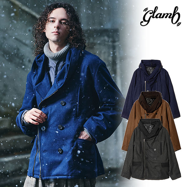 楽天市場】glamb グラム Carol Pea Coat キャロルピーコート コート