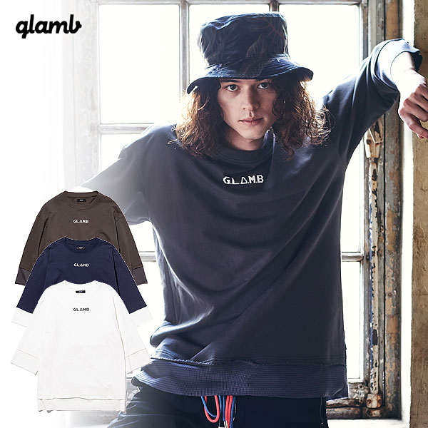 50％OFF SALE セール glamb グラム Layered Remake CS メンズ レイヤードリメイクカットソー 送料無料