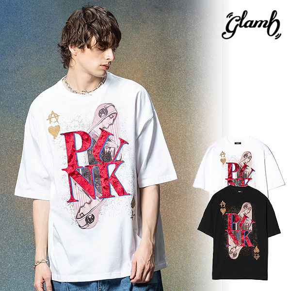 glamb グラム Punk Prayer T-Shirt パンクプレイヤーTシャツ Tシャツ 送料無料