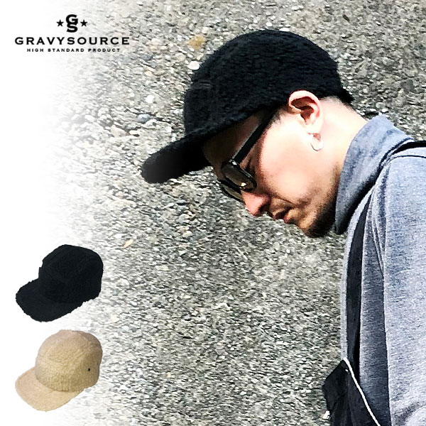GRAVYSOURCE グレイビーソース BOA CAMP CAP メンズ キャップ 送料無料