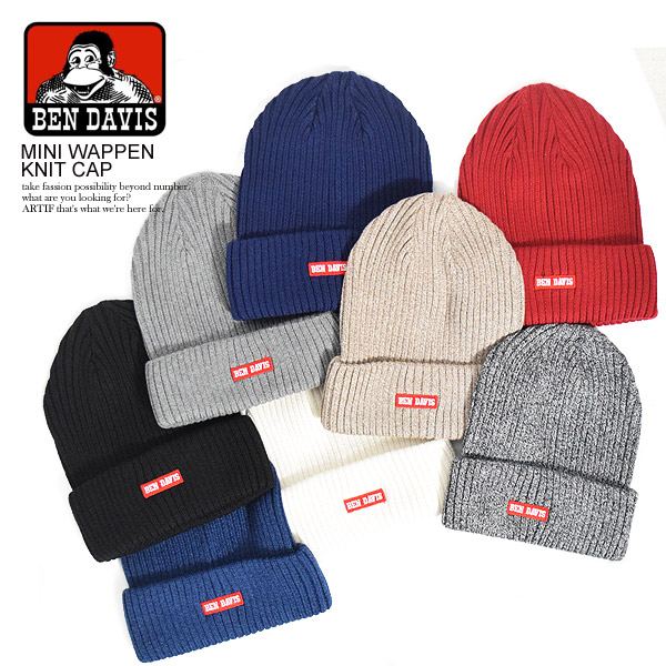 楽天市場 Ben Davis ベンデイビス Mini Wappen Knit Cap メンズ ニットキャップ ニット帽 帽子 ロゴ 刺繍 おしゃれ かっこいい カジュアル ファッション ストリート Bendavis ベンデービス ａｒｔｉｆ