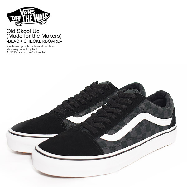 vans old skool checkerboard mens