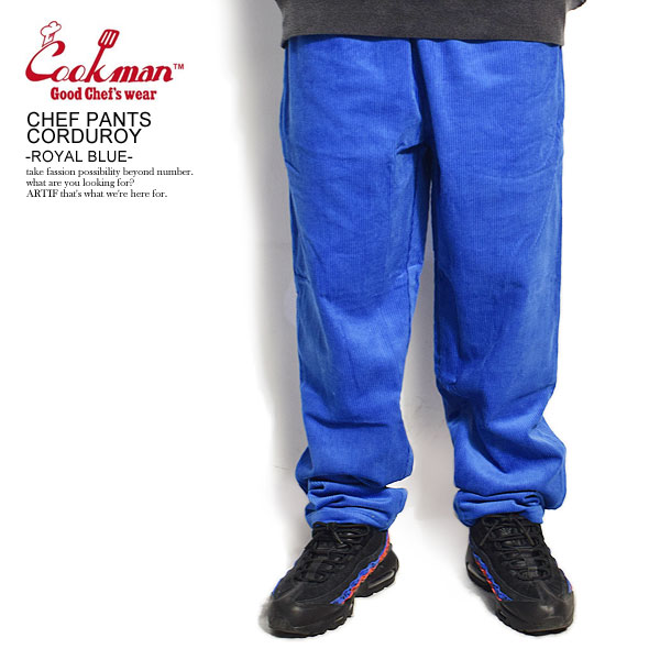 楽天市場】COOKMAN クックマン Chef Pants Denim Light Black