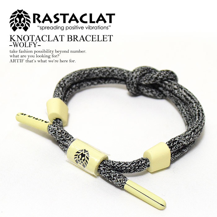 Artif The Street Where Rastaclat ラスタクラット Knotacrat Bracelet The Street Where Rastaclat ラスタクラット Knotacrat Bracelet Wolfy Men S Lady Accessories Shoo Race California West Coast Fashion Is Cool
