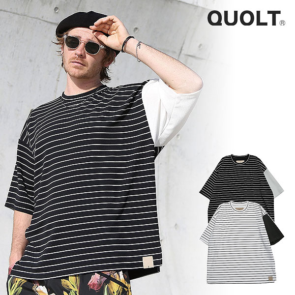 楽天市場】QUOLT クオルト | HOURS-BORDER CUTSEW [GREEN/BLUE] : SEEK