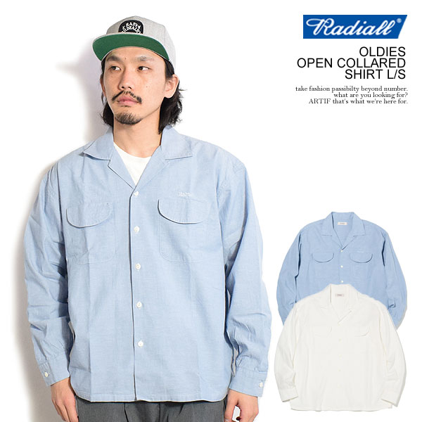 【冬セール】RADIALL LOWLOW OPEN COLLARED SHIRT RADIALL SALE セール ラディアル シャツ LOW AND SLOW - OPEN