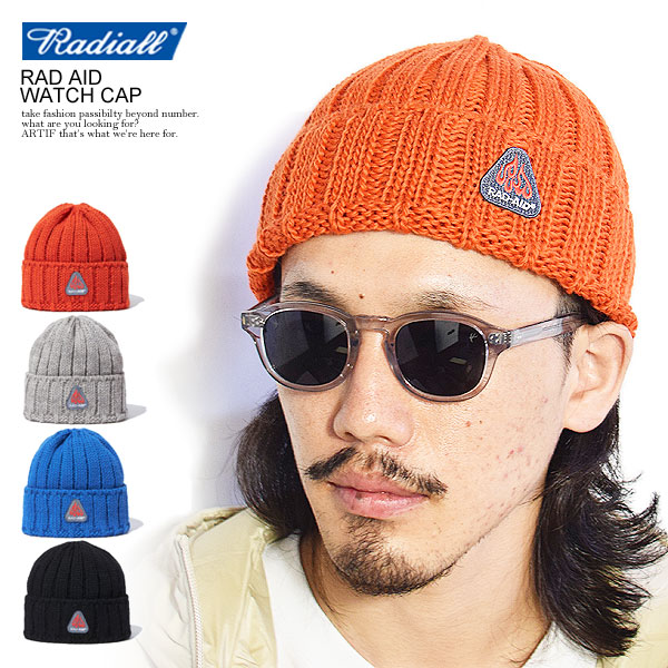 Radiall ラディアル Rad Aid Watch Cap Radiall メンズ ニットキャップ ワッチキャップ ワッペン 送料無料 ストリート Ipag Org