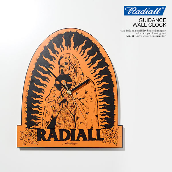 RADIALL ラディアル GUIDANCE - WALL CLOCK radiall メンズ 時計 壁掛け時計 ウォールクロック インテリア 送料無料 ストリート