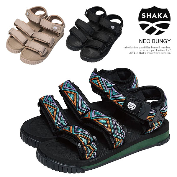 SHAKA シャカ NEO BUNGY メンズ サンダル スポーツサンダル ストラップサンダル スポサン 送料無料 ストリート|ARTIF