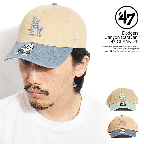 楽天市場】【送料無料】'47 LA Dodgers Camo CLEAN UP ロー