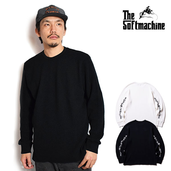 20％OFF SALE セール SOFTMACHINE ソフトマシーン LETTERED THERMAL(THERMAL) メンズ Tシャツ 送料無料