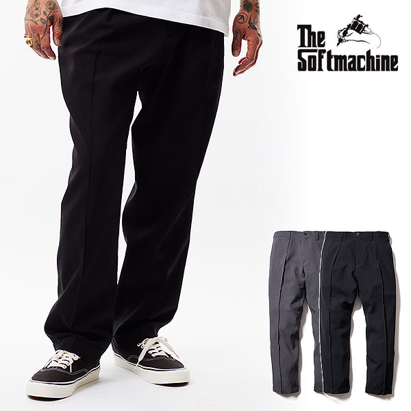 2026 夏 先行予約 7月～8月入荷予定 SOFTMACHINE ソフトマシーン F.O.B PANTS (SLACKS) メンズ パンツ 送料無料 キャンセル不可｜ＡＲＴＩＦ
