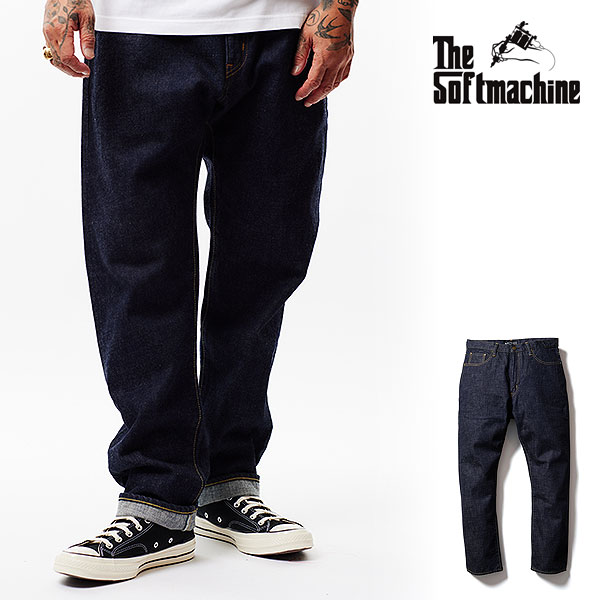 2026 夏 先行予約 7月～8月入荷予定 SOFTMACHINE ソフトマシーン GOOD LIFE (DENIM PANTS) メンズ パンツ 送料無料 キャンセル不可