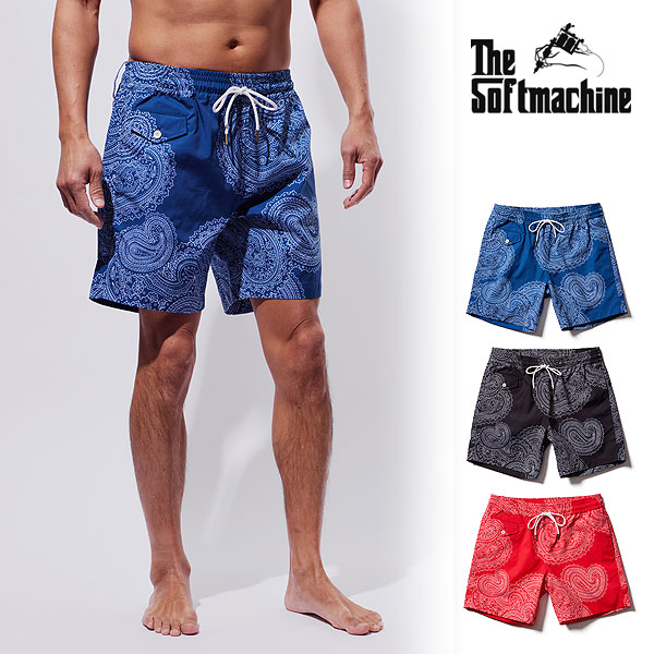 30％OFF SALE セール SOFTMACHINE ソフトマシーン GENE BOARD SHORTS(BOARD SHORTS) メンズ ショートパンツ 送料無料