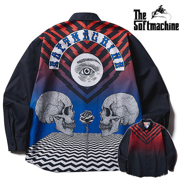2026 春夏 先行予約 3月～4月入荷予定 SOFTMACHINE ソフトマシーン AFTERLIFE SHIRTS L/S (L/S SHIRTS) メンズ シャツ 送料無料 キャンセル不可