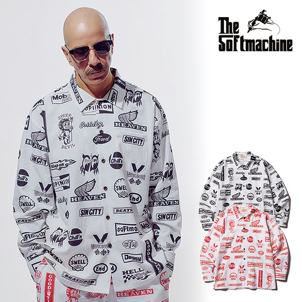 20％OFF SALE セール SOFTMACHINE ソフトマシーン MOTOR SHIRTS L/S (L/S SHIRTS) メンズ シャツ 送料無料｜ＡＲＴＩＦ