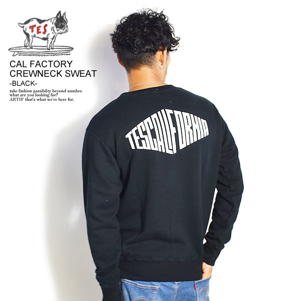 楽天市場 The Endless Summer エンドレスサマー Tes Cal Factory Crewneck Sweat Black メンズ スウェット クルーネック 裏毛 送料無料 ストリート おしゃれ かっこいい カジュアル ファッション 西海岸 Tes ａｒｔｉｆ