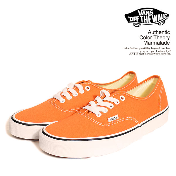 国内配送 VANS AUTHENTIC MARMALADE Authentic Shoe in Marmalade Orange | Vans