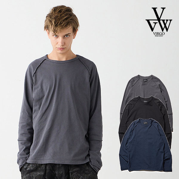 2025 秋冬 先行予約 11月~12月入荷予定 VIRGOwearworks ヴァルゴウェアワークス REVERSE BLADE LONG SLEEVE メンズ カットソー 送料無料 キャンセル不可