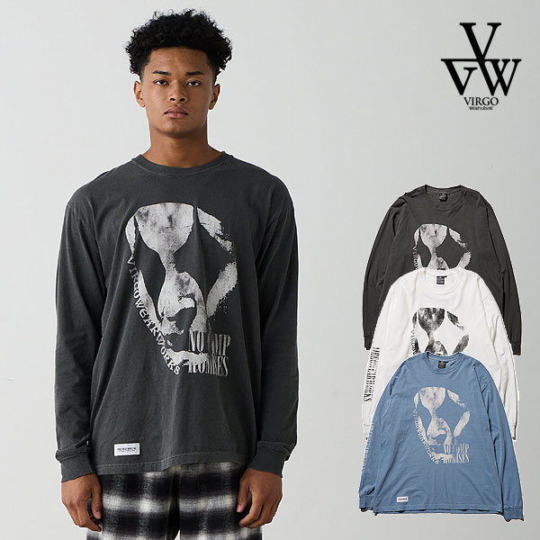 VIRGOwearworks ヴァルゴウェアワークス PIERROT CHAOS L/S メンズ Tシャツ 送料無料 7,524円