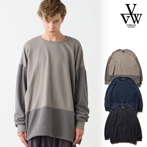 VIRGOwearworks ヴァルゴウェアワークス NEBULA HYBRID CREW SWT メンズ スウェット 送料無料 17,160円