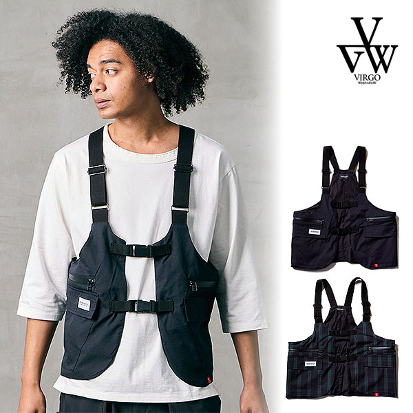 2026 春夏 先行予約 4月～5月入荷予定 VIRGOwearworks ヴァルゴウェアワークス TRANSFORM BAG VEST メンズ ベスト 送料無料 キャンセル不可