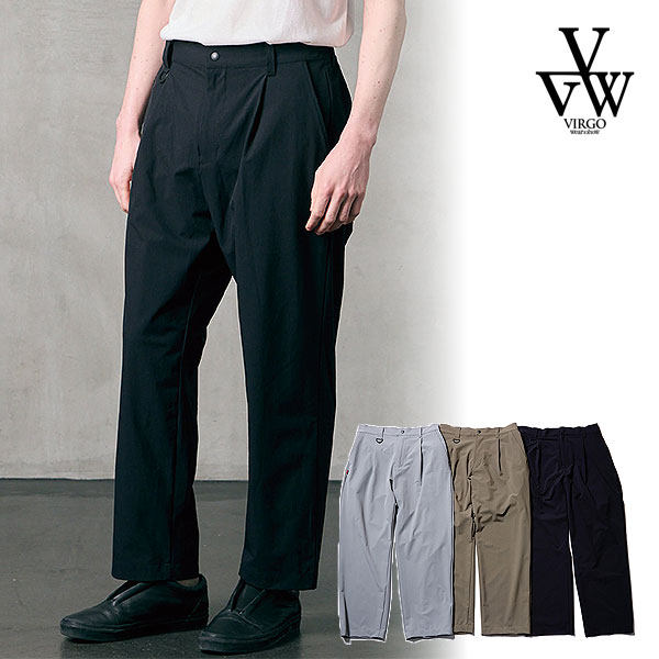 2026 春夏 先行予約 1月～2月入荷予定 VIRGOwearworks ヴァルゴウェアワークス URBAN GRACE NYLON SLACKS メンズ パンツ 送料無料 キャンセル不可