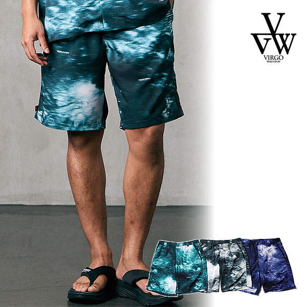 2026 春夏 先行予約 5月～6月入荷予定 VIRGOwearworks ヴァルゴウェアワークス FOREST SIGN ALOHA SHORTS メンズ パンツ 送料無料 キャンセル不可