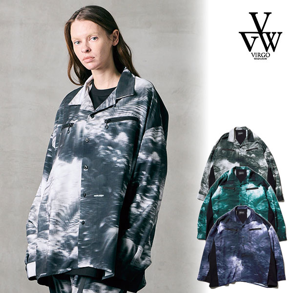 2026 春夏 先行予約 3月～4月入荷予定 VIRGOwearworks ヴァルゴウェアワークス FOREST SIGN LONGSHIRT メンズ シャツ 送料無料 キャンセル不可 17,573円