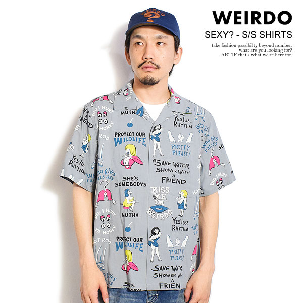 楽天市場】WEIRDO ウィアード / 「WOLF BAIT - S/S SHIRTS