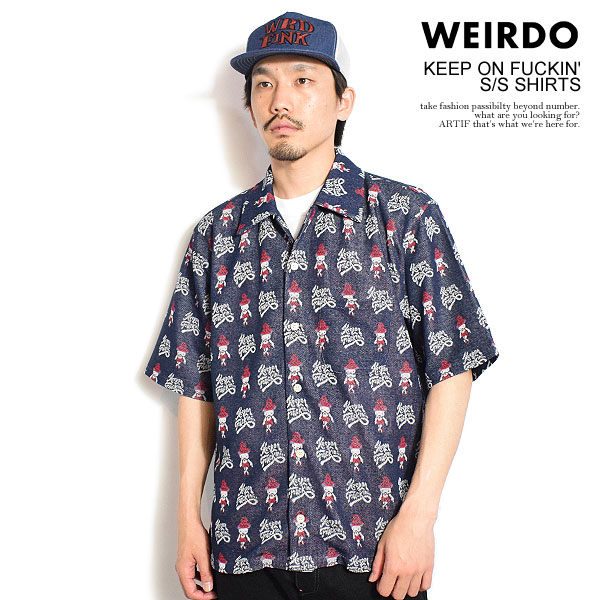 楽天市場】WEIRDO ウィアード / 「WOLF BAIT - S/S SHIRTS