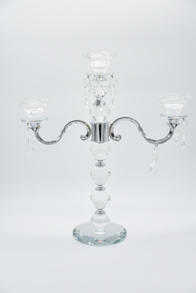 【楽天市場】\クリアランスSALE／ イタリアン・グラス 燭台キャンドルホルダー 【ロココ調 Rococo アンティーク調 ヨーロピアン