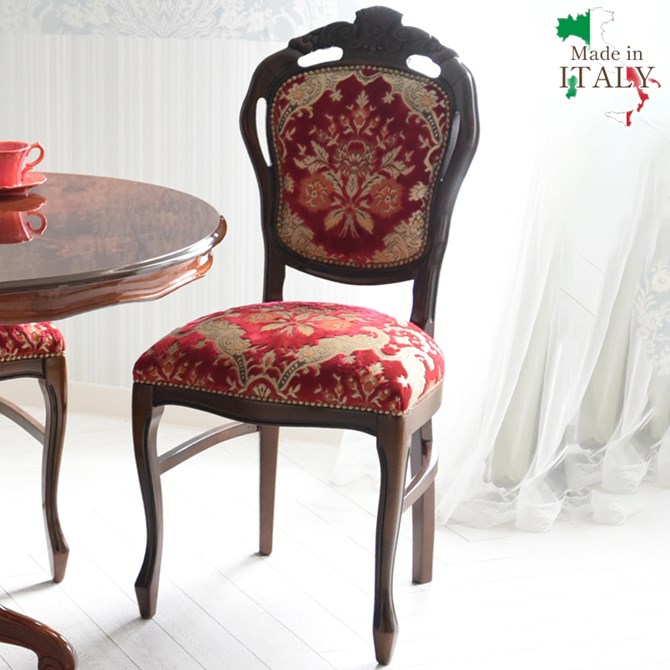展示現品アウトレット】Saltarelli サルタレッリ Florence フローレンス Chair(Ivory/Bycast) ダイニングチェア  ダイニング 椅子 合皮 イタリア製 プリンセス アンティーク デザイン | アウトレット | FUJIKA オンラインストア