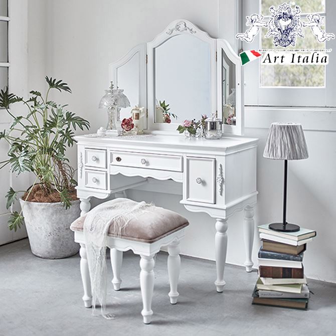 ホワイトドレッサー 量産型 アンティーク(最終値下げ) 楽天市場】アンティーク家具 ホワイト ドレッサー 化粧台 鏡台 姫系