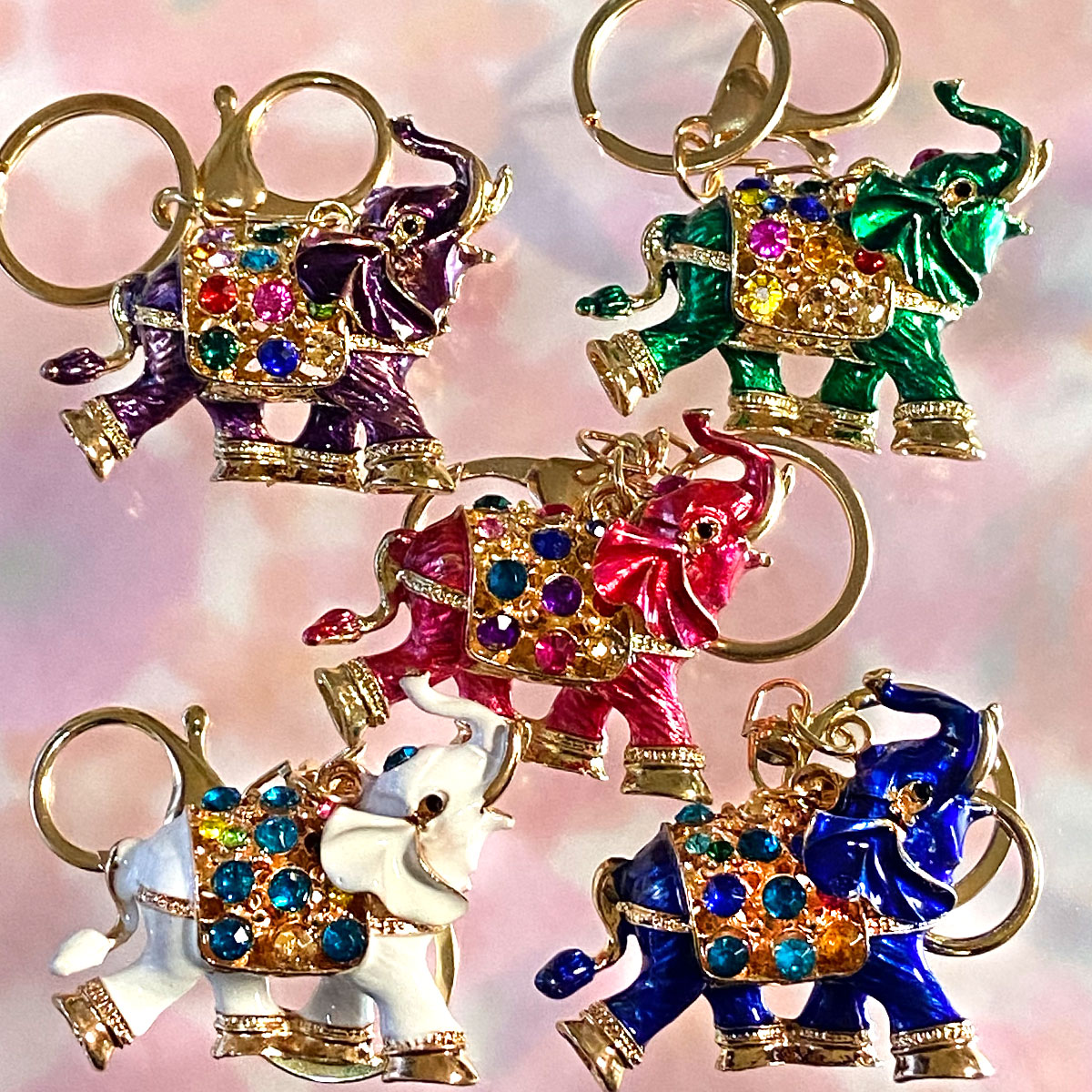 楽天市場】【在庫セールBタイプ】象 ゾウ キーホルダー アクセサリー