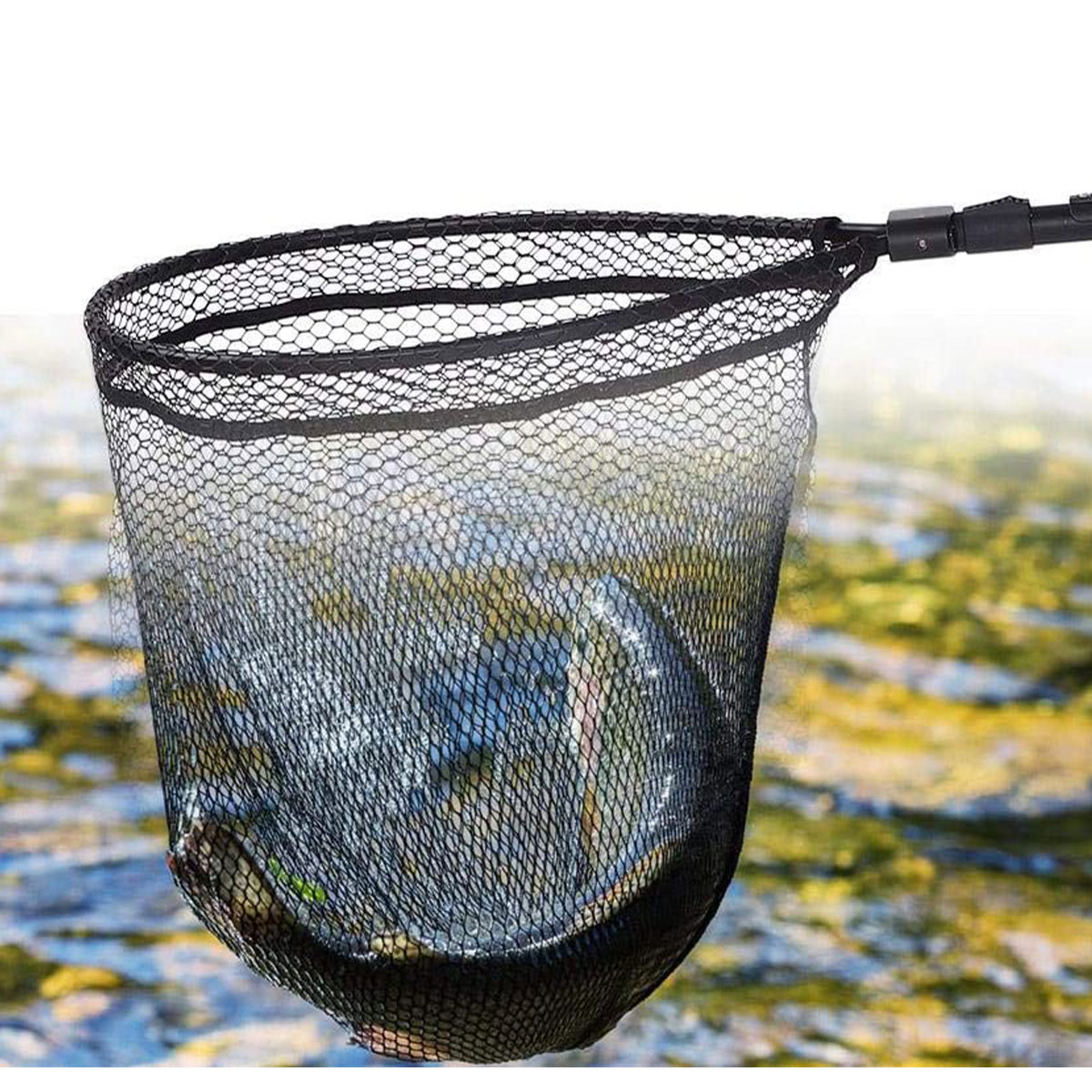 ランディングネット 折り畳み シーバス オススメ ラバー