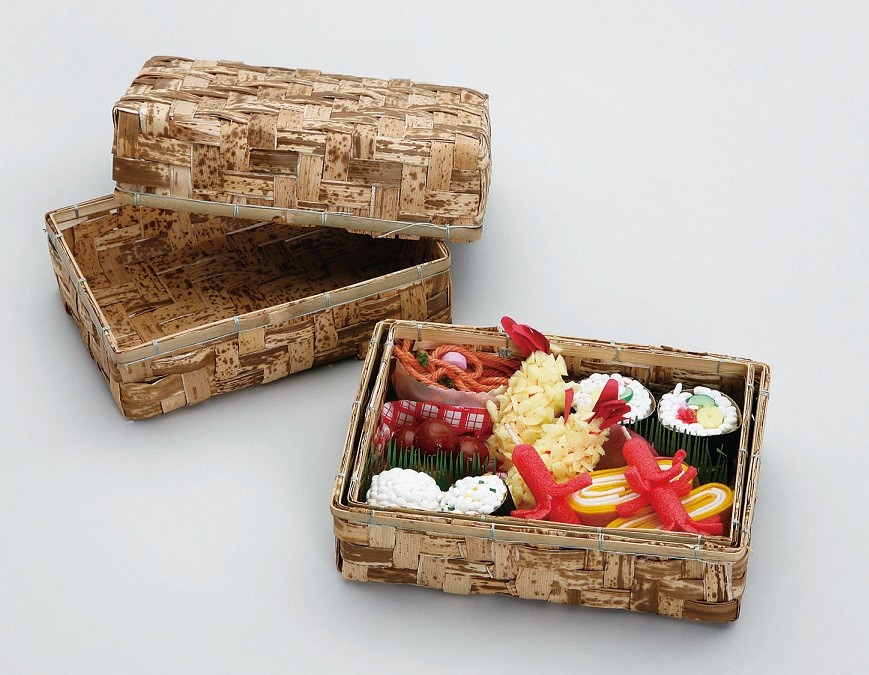 竹籠　容器　工芸品 楽天市場】受注生産 別府竹細工 八つ目(八ツ目)編み フリーボックス