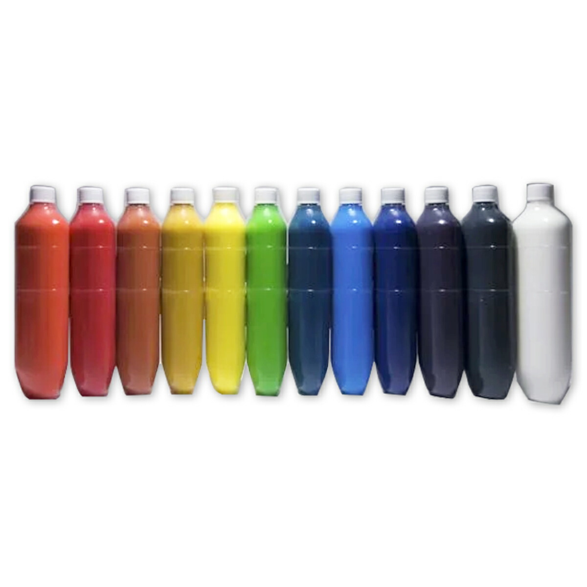 水彩絵の具 マッチカラー 12色セット 共同用 240ml 【 絵具 えのぐ 透明水彩 大容量 大容量 グループ クラス 保育園 幼稚 】|画材・ものづくりのアートロコ