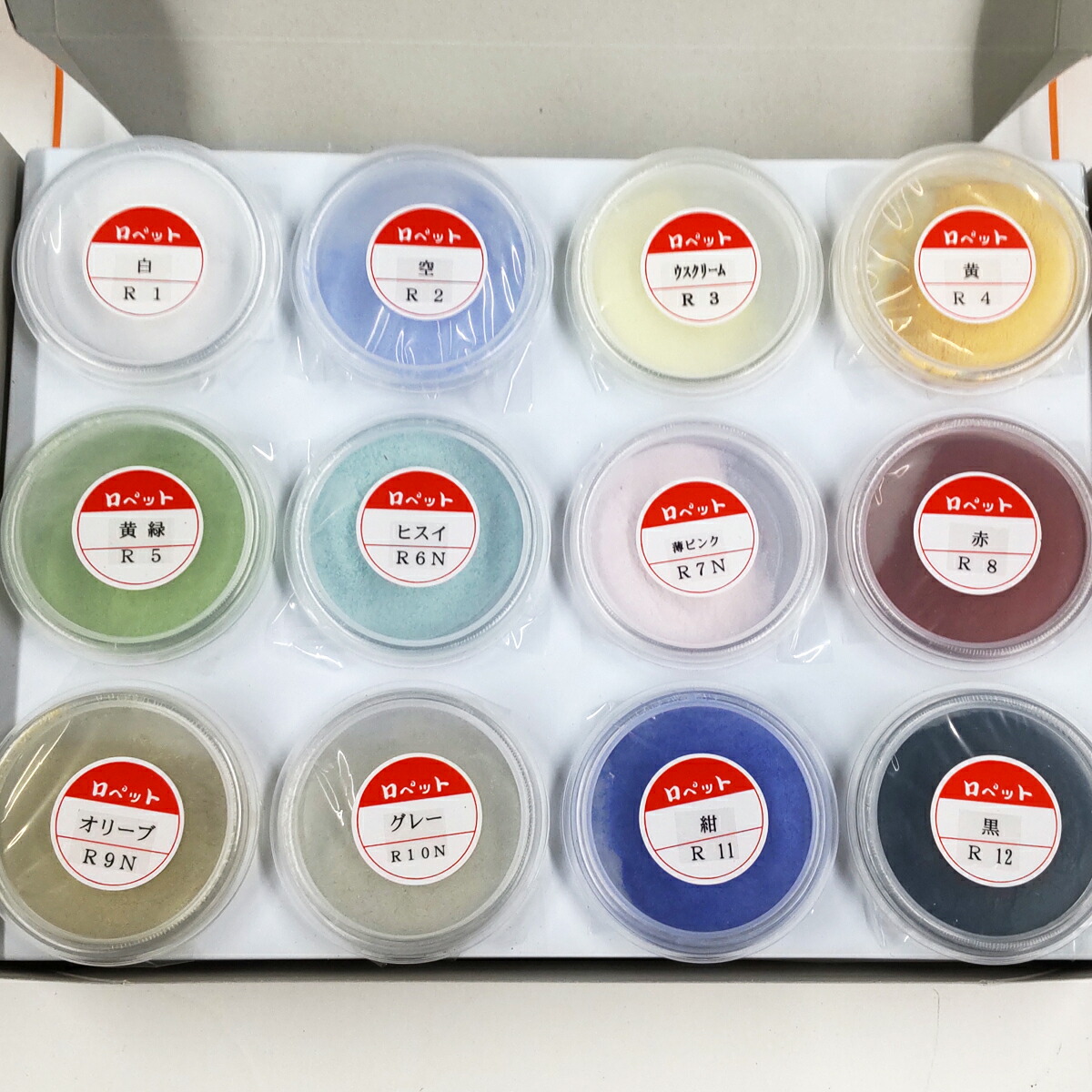 七宝焼絵具 ロペット12色透明 楽天市場】七宝絵の具 透明 各40g 12色セット 【 ガラス 七宝焼