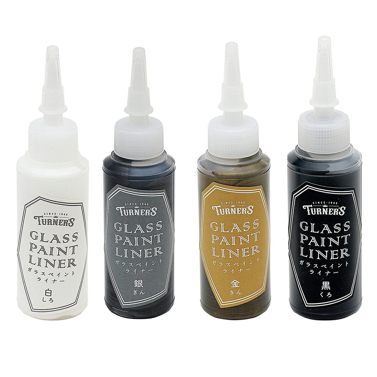 楽天市場】ターナー ガラスペイント 40ml 透明感 GLASS PAINT TURNERS