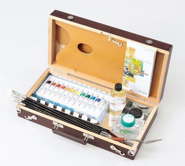 油絵の具セット 松田油絵具】マツダ 速乾性習作用油絵具 セットの通販|油彩絵具