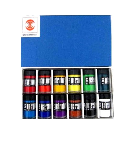楽天市場】ニッカー絵具 ポスターカラー 24色セット PCT24 : アーク