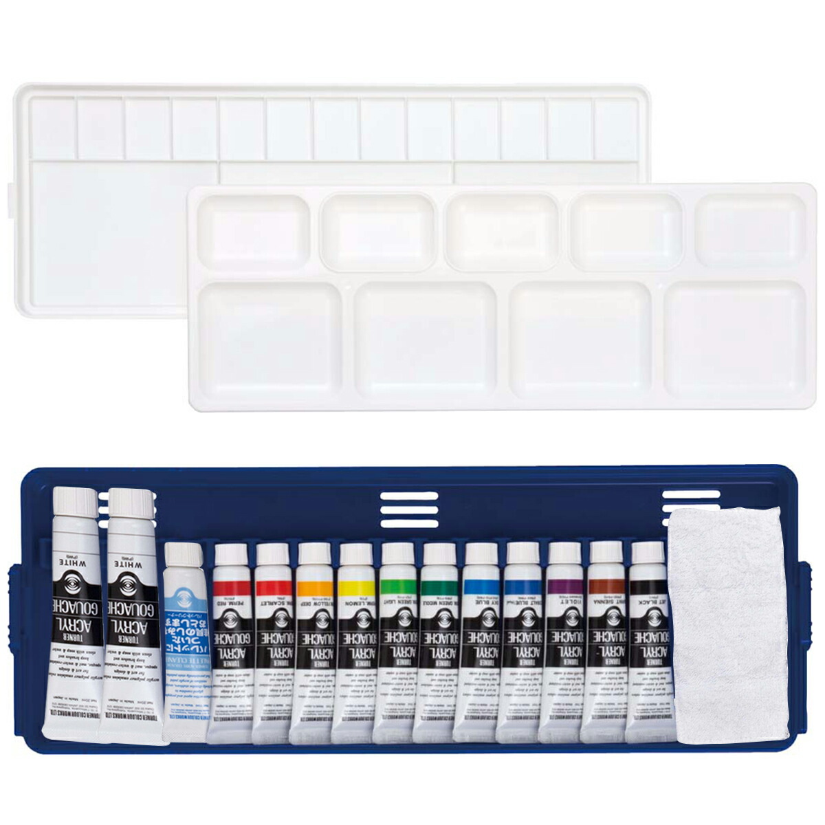 楽天市場】ターナー アクリルガッシュ 36色セット 20ml AG02036C